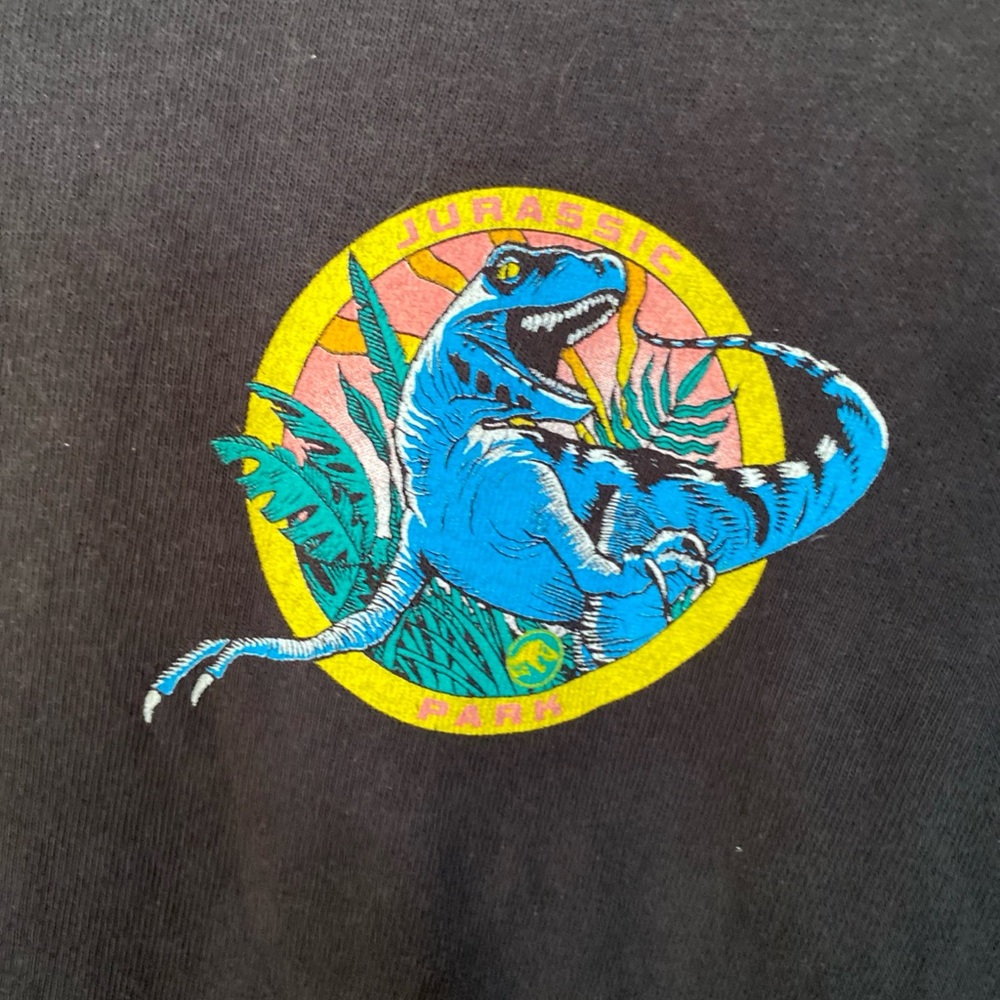 Jurassic Park Reptile T-Shirt - Black